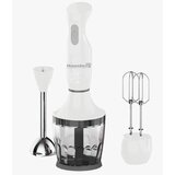 Blender 3 in 1 Hausberg HB-7706A, capacitate bol 0.75 l, 600 W, Alb